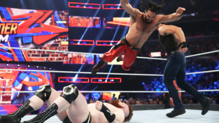 Dean Ambrose & Seth Rollins form a unified front against the Raw Tag Team Champions: SummerSlam 2017 (WWE Network Exclusive)