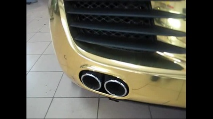 Audi R8 gold Hexis 