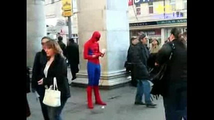 Невротичен Спайдър Мен!(смях)
