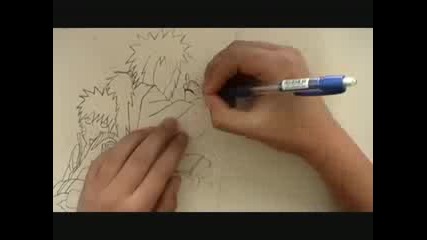 drawing Naruto & Jiraya 