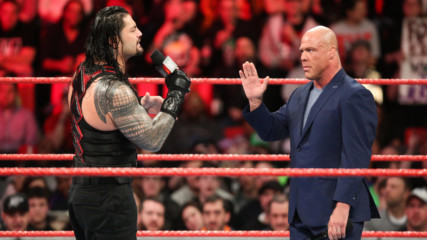 Roman Reigns sounds off on Mr. McMahon: Raw, March 12, 2018