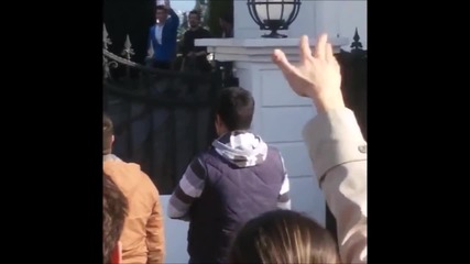Çağatay Ulusoy on the set of medcezir 04.02.2015