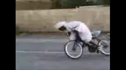 Drift with bike 