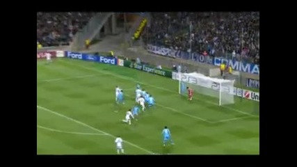 Olympique Marseille 1 - 3 Real Madrid (cristiano Ronaldo amazing free kick) [cr9]