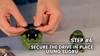 How To Make a Halo Master Chief Flash Drive - Craftholes with That Chris Gore