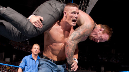 John Cena's chain is not enough to beat The Undertaker: Vengeance 2003