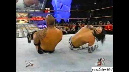 Wwe Raw 7/4/2003 Скалата Срещу Джеф Харди