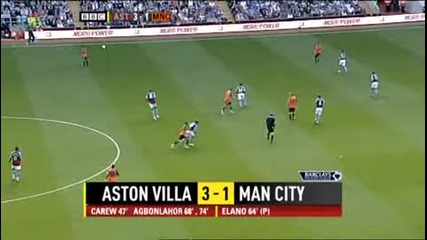 Aston Villa - Manchester City 4:2 (17.08.2008) 