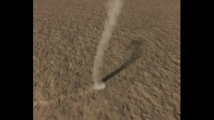 На Марс вихрушки от прах както на Земята