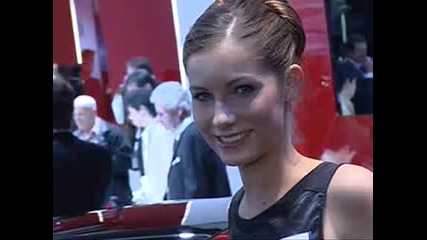 Beautiful Girls At The Auto Moto Show 2007 In Frankfu