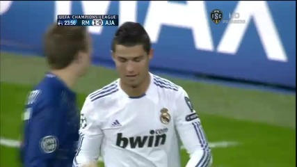 Cristiano Ronaldo vs Auxerre Home - 2010 11