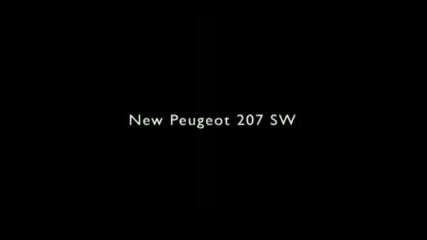 Реклама На Peugeot - 207sw