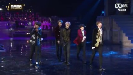 368.1202-4 Bts - Blood Sweat & Tears, 2016 Mnet Asian Music Awards Mama (021216)