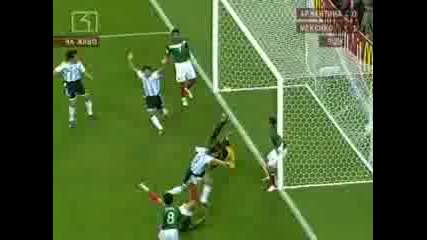 Argentina 2 - 0 Mexico