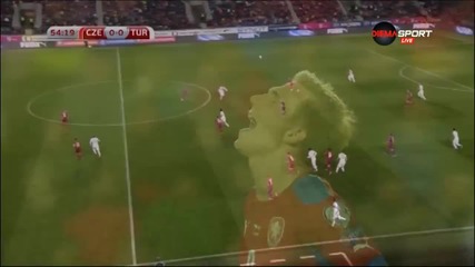 Чехия 0 - 2 Турция ( Квалификация за Европейско първенство 2016 ) ( 10/10/2015 )