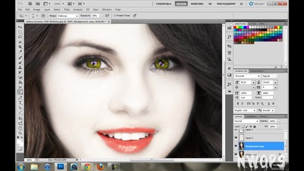 Photoshop Cs6 - Vampire Transformation [ Speed Art ]