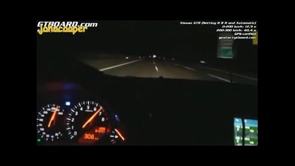 C Над 320км/ч по Магистралата с Gtr 