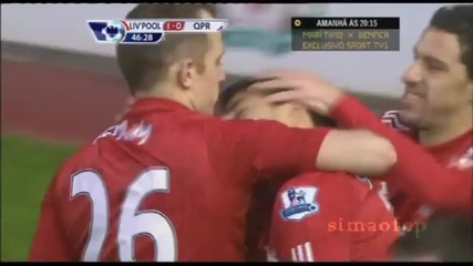 Liverpool 1-0 Qpr Suarez's goal 10.12.2011