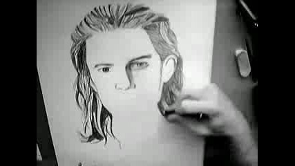 Drawing Orlando Bloom