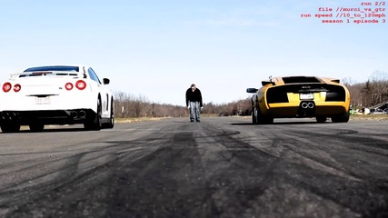 Nissan R35 Gt-r vs. Lamborghini Murcielago