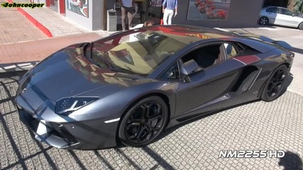 Ускорението на Lamborghini Aventador