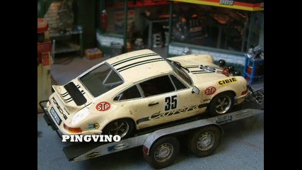 Страхотен макет - гараж на Porsche 