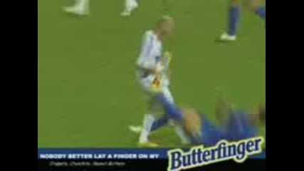 Funny Head Attack form Zidane