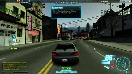 Nfs World Gameplay-free Roam;single Player Race;multi Player Race