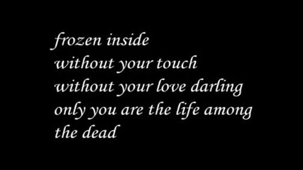 Evanescence - Bring Me To Life + text