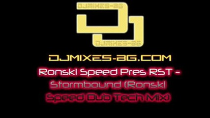 Ronski Speed Pres Rst - Stormbound