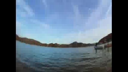 Скок С Bmx В Езеро
