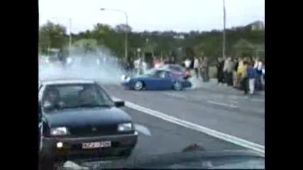 Порше 911 Burnout