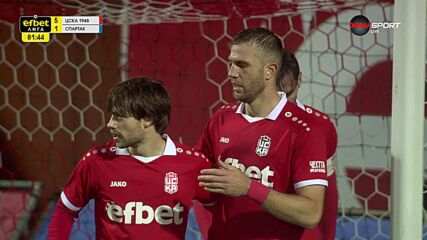 Goal by CSKA 1948 Sofia