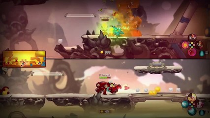 G D C 2012: Awesomenauts - Splitscreen Trailer