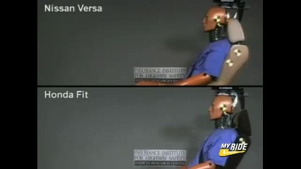 Crash Test 2007 Nissan Versa 