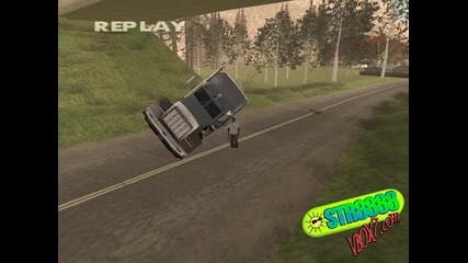 GTA San Andreas - Камионът Се Държи На Главата Ми! - High Quality