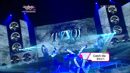 Tvxq - Catch Me (121026 Kbs Music Bank)