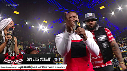 Isaiah “Swerve” Scott introduces Hit Row: WWE NXT, May 11, 2021