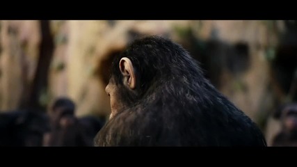 Rise of the planet of the apes - трейлър 1