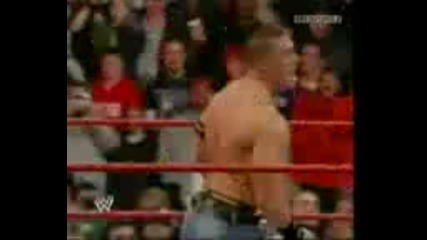 John Cena Attacks Randy Orton