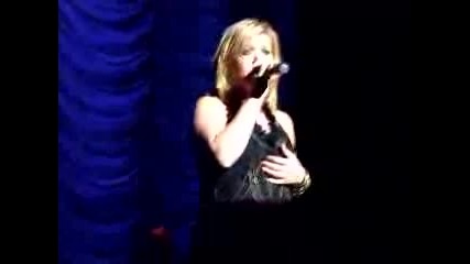 Kelly Clarkson Because Of You Live Acoustic Version Hammersmith Apollo London March 2008 