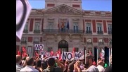 Хиляди държавни служители излязоха на протест в Испания