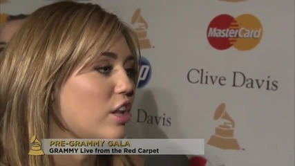 Miley Cyrus @ Pre Grammy Gala