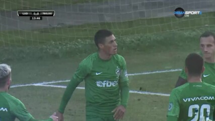 Лудогорец - Динамо Тбилиси 1:0 /първо полувреме/