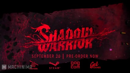 Shadow Warrior -- Wangtastic Features Trailer
