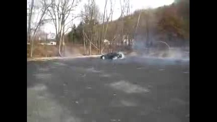 Брyтален Burnout С Mazda Rx8 Turbo