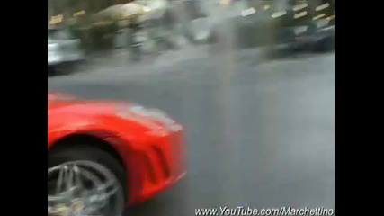 Ferrari F430 Start and Accelerate Fast in Sport Mode 