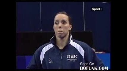Neck Breaking Fall At 2009 World Gymnastic Championships 