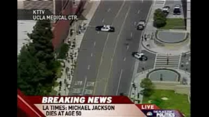 Michael Jackson е починал . Michael Jackson has died !
