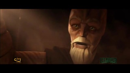 Star Wars Clone Wars landing at Point Rain Clip